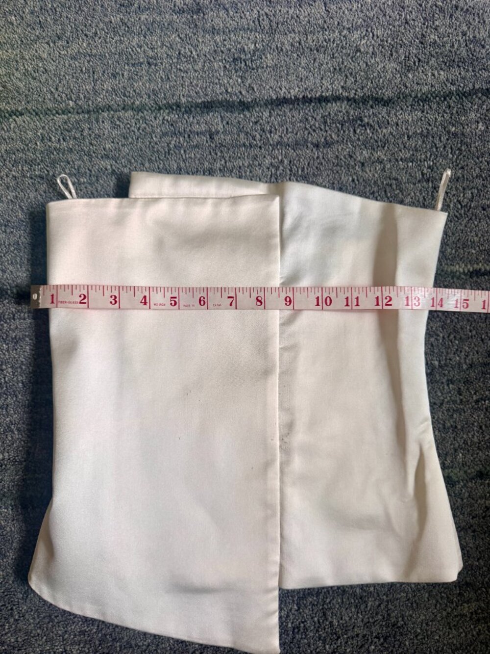Zara Asymmetrical Strapless Top — White | Size XS - Picture 5 of 6